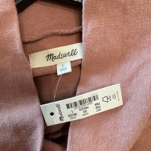 Madewell Button-Sleeve Turtleneck Top - Picture 11 of 12